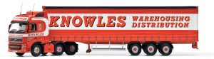 Main image for the model Corgi CC14034 Volvo FH (Face Lift) Curtainside Trailer, Knowles Transport Ltd