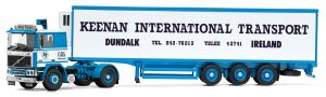 Main image for the model Corgi CC15511 Volvo F12 Fridge Trailer, Keenan International Transport, Dundalk, Ireland