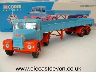 CAMION SCAMMELL CHIPPERFIELS CIRCUS CIRQUE CORGI 97915 1:50