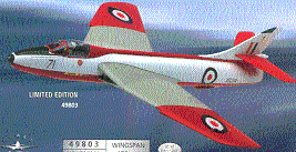 Main image for the model Corgi 49803 Hawker Hunter MK6 4FTS 1973