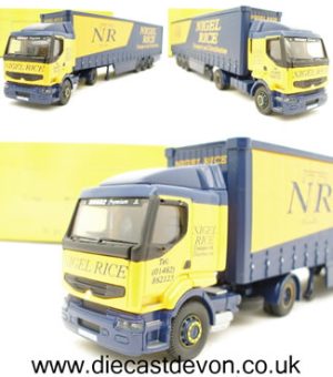 Main image for the model Corgi 75605 Nigel Rice Renault Curtainside