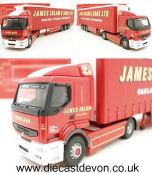 Main image for the model Corgi 75606 James Irlam Renault Curtainside