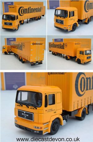 Main image for the model Corgi 75802 Continental MAN Curtainside