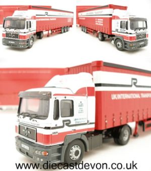 Main image for the model Corgi 75807 John Raymond MAN Curtainside