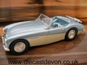 Main image for the model Corgi 96220 Austin Healey Open Top Blue Cream
