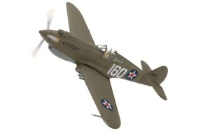 Main image for the model Corgi AA28101 Curtiss P-40B Warhawk, 160/15P, 2nd Lt. George Welch, 47th PS, 15th PG, USAAF, Wheeler Field, 7th December 1941, Pearl Harbor Defender