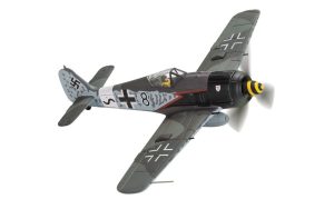Main image for the model Corgi AA34317 Focke Wulf Fw190A-8/R2 'Black 8' Unteroffizier Willi Maximowitz, II Staffel (Sturm) IV/JG.3