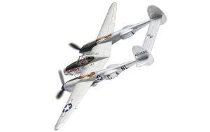 Main image for the model Corgi AA36613 Lockheed P-38J Lightning, 44-23590 'Scrapiron IV' Capt. L E Blumer