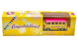 Main image for the Corgi CC02736 Volkswagen Campervan Congratulations shown on a white background