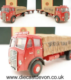 Main image for the model Corgi CC10201 BRS ERF V Sheeted Platform Lorry