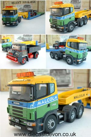 Main image for the model Corgi CC12210 W H Malcolm Scania Low Loader