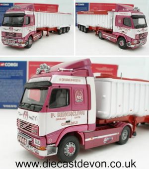 Main image for the model Corgi CC12415 P Hinchcliffe Volvo FH Globetrotter Bulk Tipper