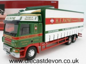 Main image for the model Corgi CC13618 H E Payne (Transport) Ltd DAF CF Curtainside