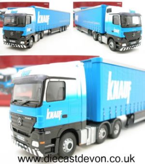 Main image for the model Corgi CC13812 Knauf Eddie Stobart Mercedes Actros Curtainside