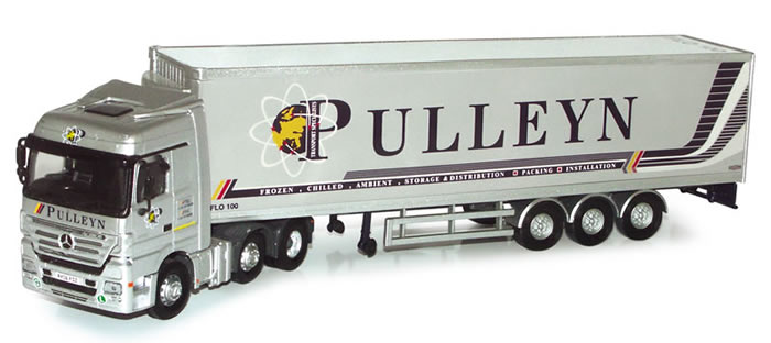 Main image for the model Corgi CC13823 Mercedes Actros Container, Pulleyn Transport Ltd, Reading