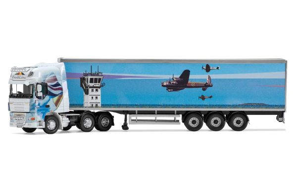 Main image for the model Corgi CC14122 DAF 105, Fridge Trailer, FreshLinc ('RAF Holbeach' by Alisha Miller)