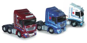 Main image for the model Corgi CC15004 1:50 Scale Iveco Stralis Set of 3 Cabs - J S Cooke Road Transport