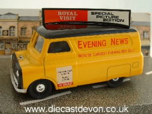 Main image for the model Corgi D9819 Evening News Bedford CA Van