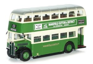 Main image for the model Corgi OM40405 AEC Regent II - Mansfield  District Traction Co. - Woodhouse (Dual Destination)
