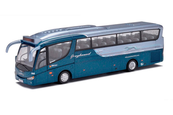 Main image for the model Corgi OM46209B Scania Irizar PB - Greyhound - London 'Peggy Sue' - Dual Destination
