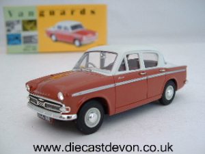 Main image for the model Corgi Vanguards VA06800 Hillman Minx 111A Ember Red & Cream