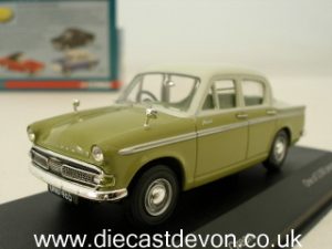 Main image for the model Corgi Vanguards VA06808 Hillman Minx Foam White & Apple Green