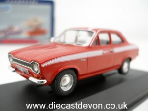 Main image for the model Corgi Vanguards VA09508 Ford Escort Mexico MK1 Sunset Red