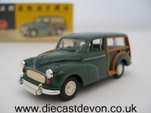 Main image for the model Corgi Vanguards VA10002 Morris Minor Traveller Almond Green