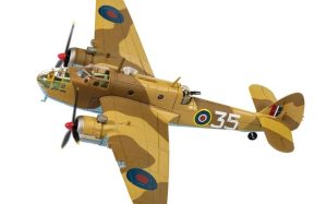 Main image for the Corgi AA28903 Bristol Beaufort MkIa ‘35’ - Middle East Check and Conversion Unit shown on a white background