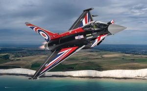 Main image for the model Corgi AA29003 Eurofighter Typhoon FGR4 ‘Blackjack’ - RAF Coningsby - 2022 RAF Typhoon Display