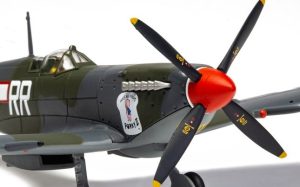 Main image for the Corgi AA29104 Supermarine Spitfire Mk.IXc 'Porky II' - 31st USAAF - Lt. Robert Connor shown on a white background