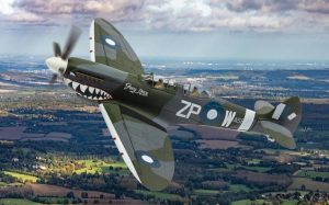 Main image for the model Corgi AA29201 Supermarine Spitfire T.9 ‘Grey Nurse’ - TE308 - Biggin Hill Heritage Hangar.