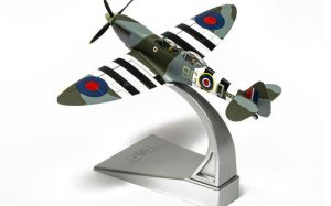 Main image for the Corgi AA29202 Supermarine Spitfire T9 - MJ627 - Biggin Hill Heritage Hangar shown on a white background