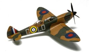 Main image for the Corgi AA29203 Supermarine Spitfire T9 - SM520 - Spitfires.com - Goodwood Aerodrome shown on a white background