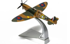 Main image for the Corgi AA29203 Supermarine Spitfire T9 - SM520 - Spitfires.com - Goodwood Aerodrome shown on a white background