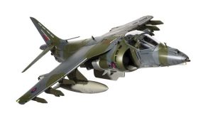 Main image for the Corgi AA29302 BAe Harrier GR9A 'Ninja 1' - RAF Cottesmore - Final Flight Retirement Scheme shown on a white background