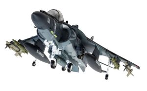 Main image for the Corgi AA29303 McDonnell Douglas AV-8B Harrier II Plus - 165001/01 - VMA-214 'Black Sheep' shown on a white background