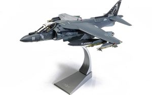 Main image for the Corgi AA29303 McDonnell Douglas AV-8B Harrier II Plus - 165001/01 - VMA-214 'Black Sheep' shown on a white background