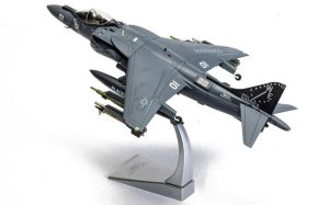 Main image for the Corgi AA29303 McDonnell Douglas AV-8B Harrier II Plus - 165001/01 - VMA-214 'Black Sheep' shown on a white background
