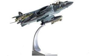 Main image for the Corgi AA29303 McDonnell Douglas AV-8B Harrier II Plus - 165001/01 - VMA-214 'Black Sheep' shown on a white background