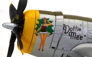 Main image for the Corgi AA33827 P-47D Thunderbolt® Republic 28RA ‘Dottie Mae’ - 410th USSAF - Lt Henry Mohr shown on a white background