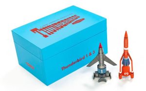 Main image for the Corgi CC00902 Thunderbirds F.A.B. Collection - Thunderbird 1 and 3 shown on a white background