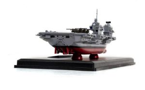 Main image for the Corgi CC75000 HMS Queen Elizabeth (R08), Queen Elizabeth-class aircraft carrier shown on a white background