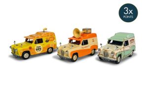 Main image for the model Corgi CC80505 Wallace & Gromit Austin A35 Van Collection - Cheese Please!, Top Bun, Spick & Spanmobile