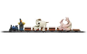 Main image for the Corgi CC80602 Wallace & Gromit - The Wrong Trousers - Feathers McGraw & Locomotive shown on a white background