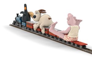 Main image for the Corgi CC80604 Wallace & Gromit - The Wrong Trousers - Wallace & Flatbed Wagon shown on a white background
