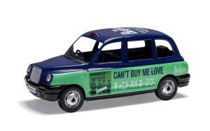 Main image for the Corgi CC85935 The Beatles London Taxi - Can't Buy Me Love shown on a white background