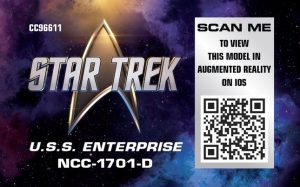 Main image for the Corgi CC96611 Star Trek - U.S.S. Enterprise NCC-1701-D (The Next Generation) shown on a white background