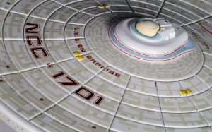 Main image for the Corgi CC98001 Star Trek - U.S.S. Enterprise NCC-1701 [Refit] (The Wrath of Khan) shown on a white background