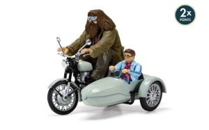 Main image for the Corgi CC99727 Harry Potter Hagrid Motorcycle and Sidecar shown on a white background